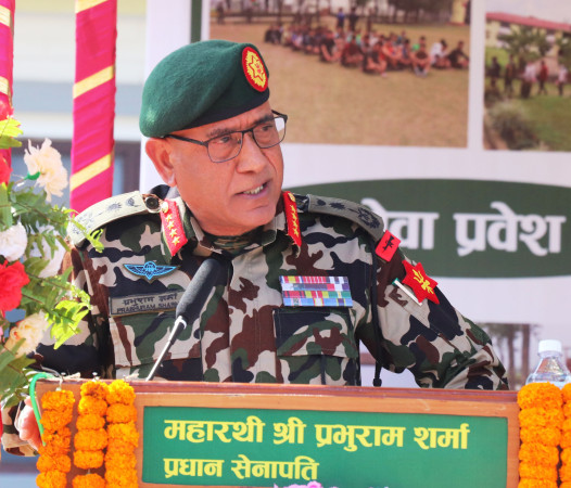 नेपाली सेना जनताको आस्था र भरोसाको धरोहर हो भन्ने विश्वासलाई कायम राख्नुपर्छ : प्रधानसेनापति शर्मा